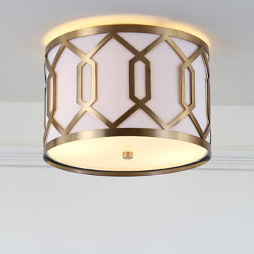 Hex Metal LED Flush Mount - JONATHAN Y